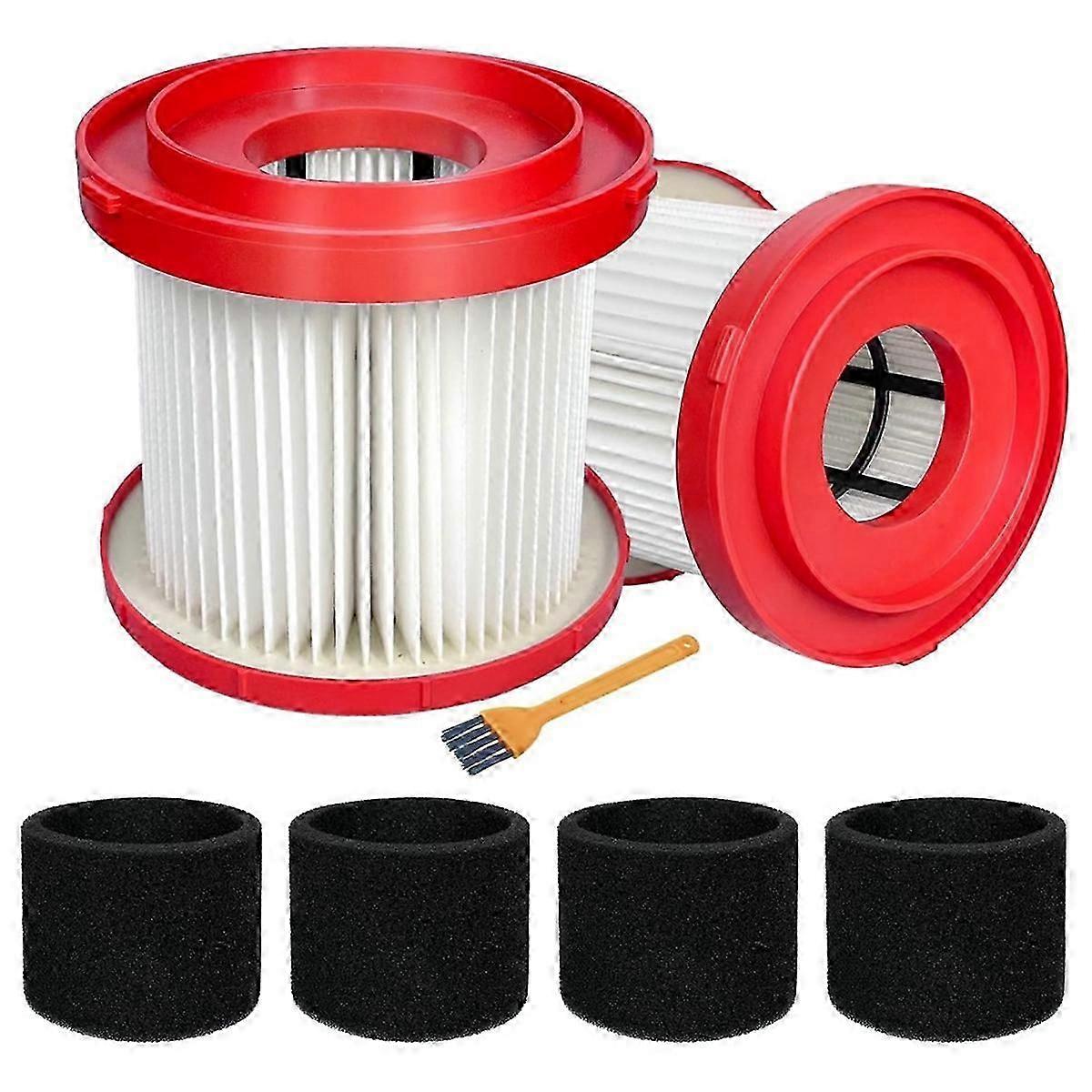 2Pack 49-90-1900 HEPA Filter for Milwaukee Cordless