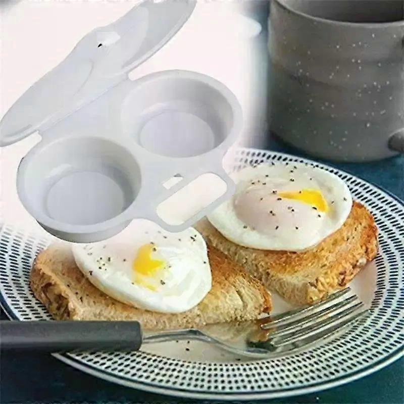 Microwave Oven for Kitchen Round Shape Egg Steamer Kitchen Mold Egg Cooker Pot Kitchen Gadgets Fried Egg Tool
