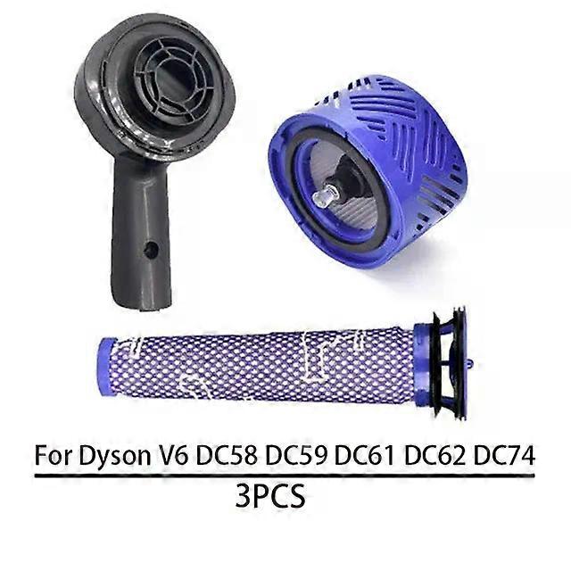 Fit For Dyson V6 DC58 DC59 DC61 DC62 DC74 Vacuum Cleaner Replacement Accessories Motor Rear Cover Rear Filter Kit