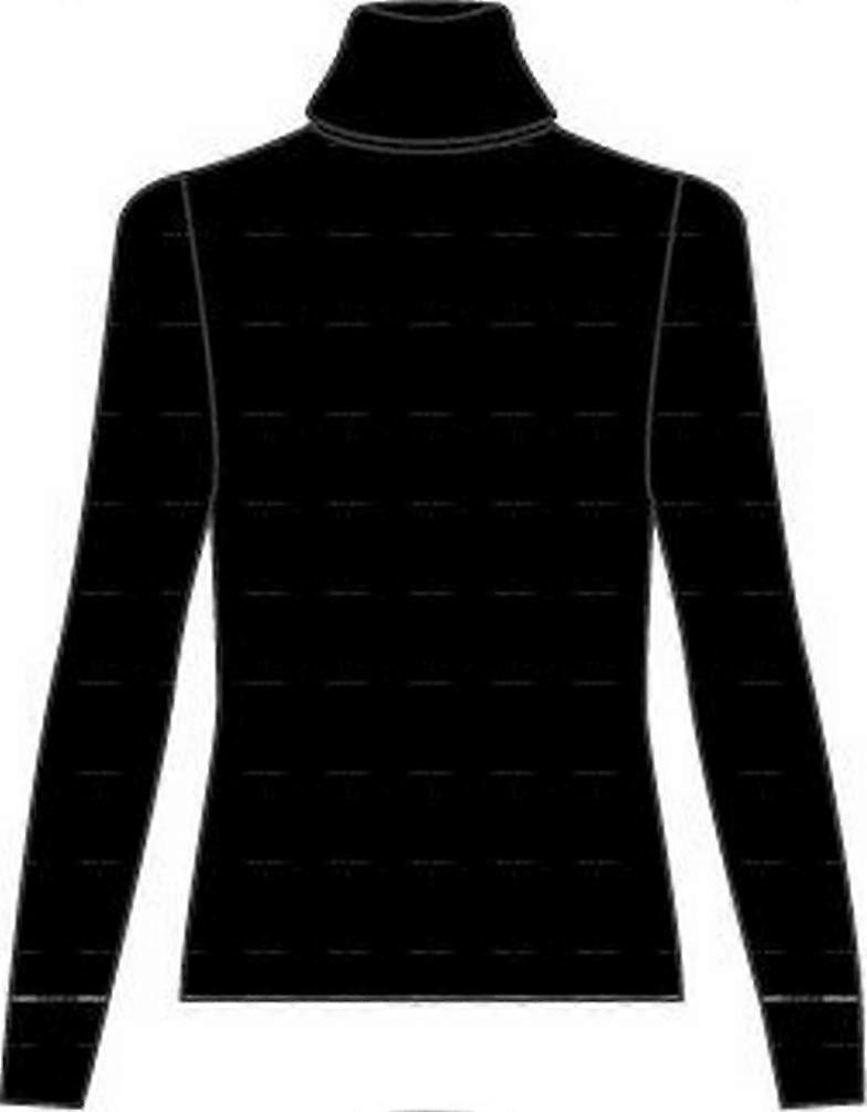 Falke Merino X-Fine Roll Neck Sweater - Black