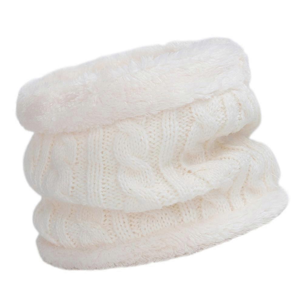 White Cotton Scarf for Kids Perfect Winter Accessory Soft Warm and Comfortable One Size Fits Most