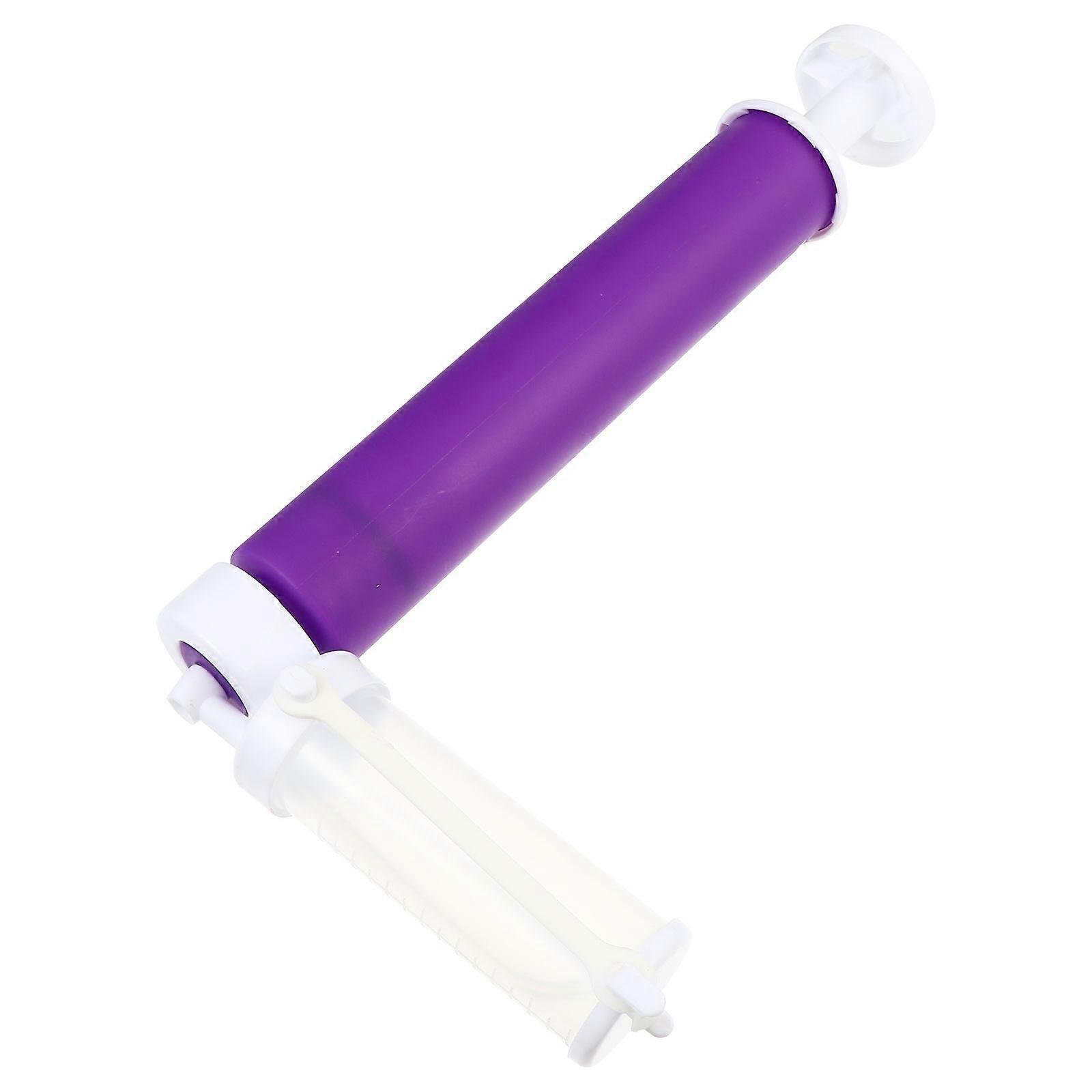 Cake Decorating Supply Manual Airbrush Tool for Store Baking and DIY Activities in Purple Perfect for Spraying Glitter 1 Set