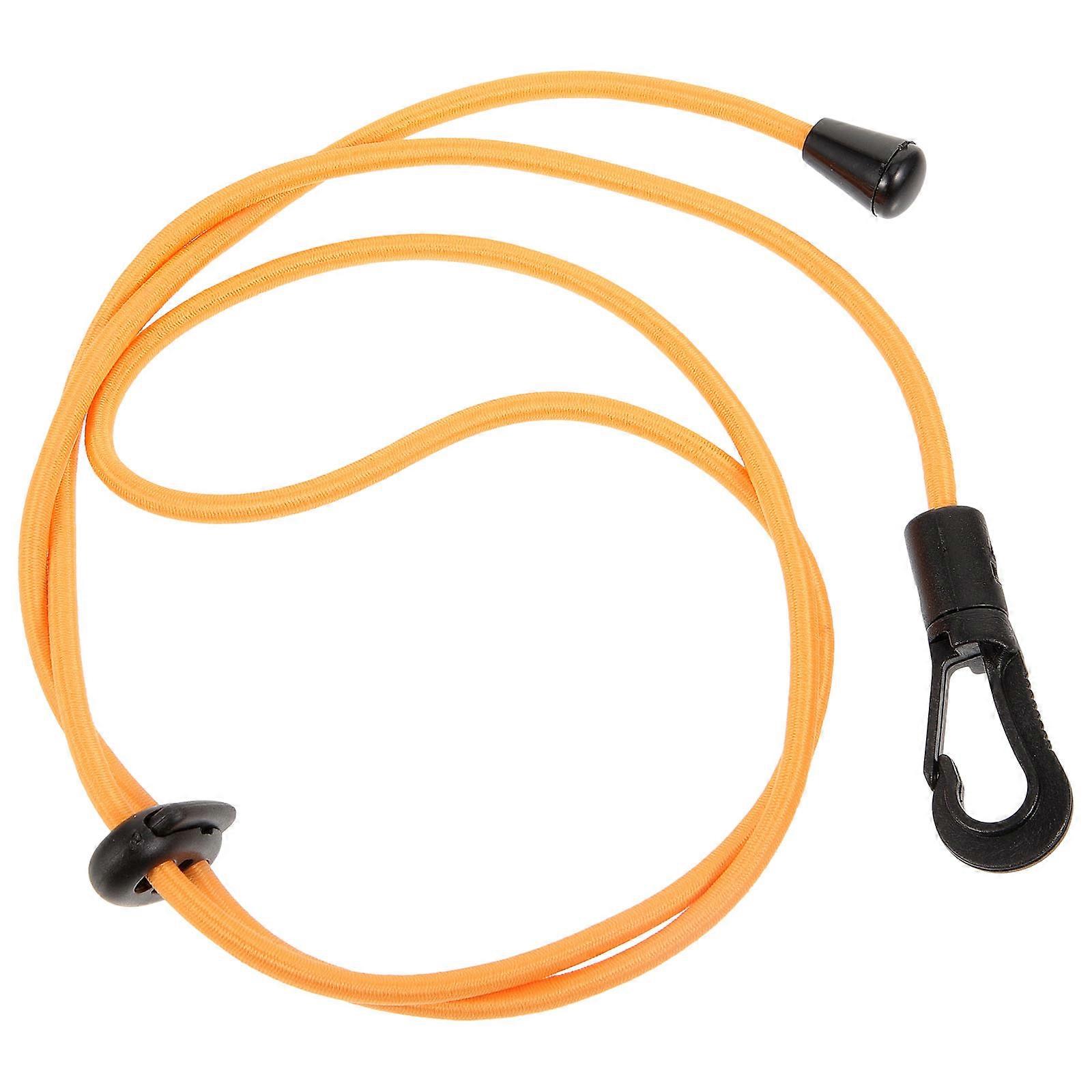 Safety Kayak Paddle Rope For Outdoor Adventure In Orange 115X2CM 1Pcs