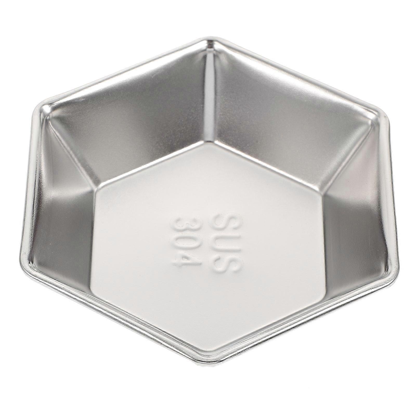 Appetizer Serving Plate 1Pack Hexagonal Design Suitable For Dinner Occasions With Food Serving Functionality