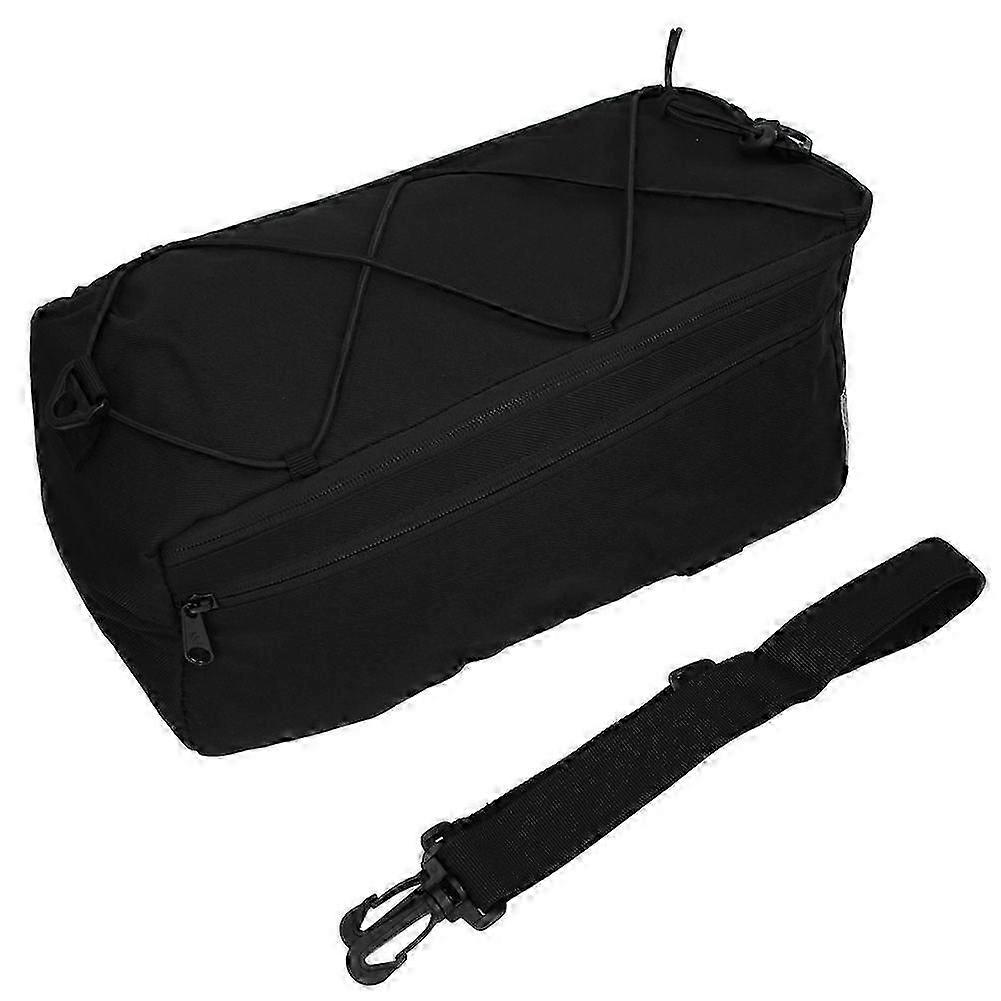 SAHOO 600D Cycling Rear Rack Insulation Shelf Bag Bike Bicycle Light Reflection Storage Pouch