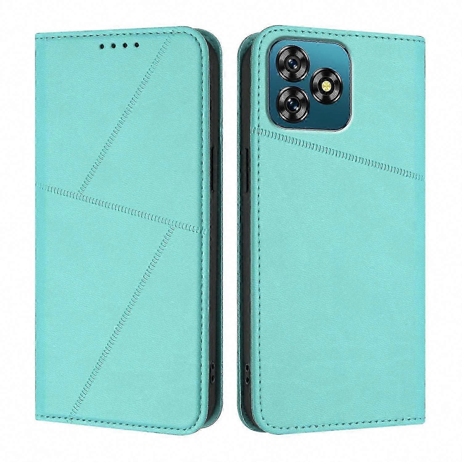 Frosted Flip Leather Phone Case with Strong Magnets