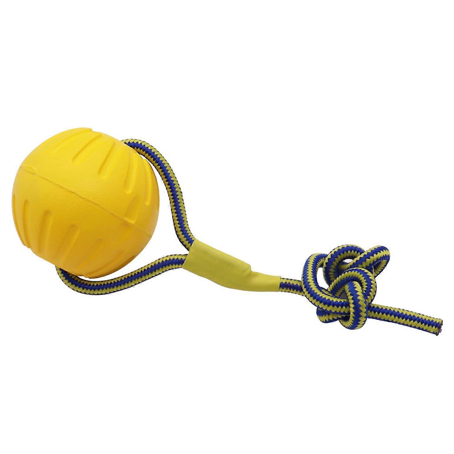 Swing & Fling Fetch Ball Large, Durable Rubber Dog Ball For Outdoor Fetch Toy, 3.5-Inch Diameter