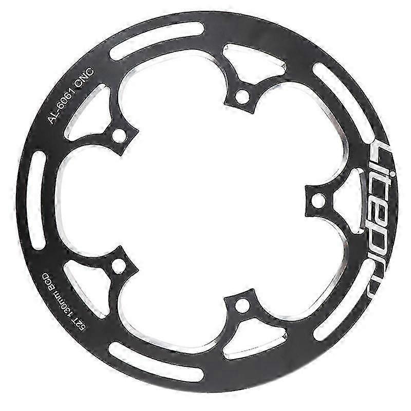Folding Bike Chain Wheel Guard 52t Bicycle Chainwheel Protector Cnc 130bcd Guard Plate Crankset Ch