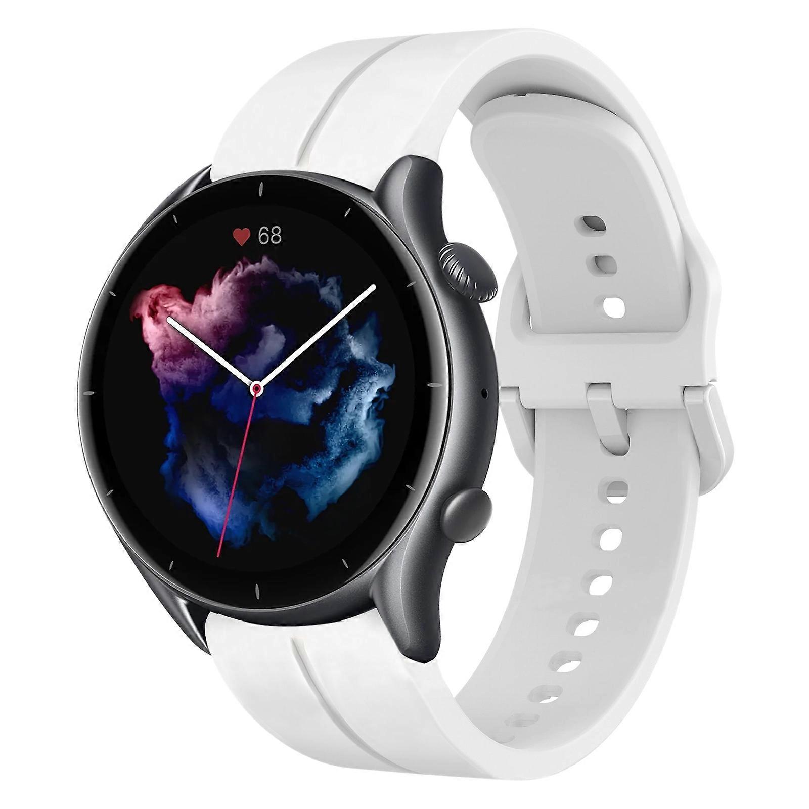 For Amazfit 3 22mm Loop Silikon Klokkerem