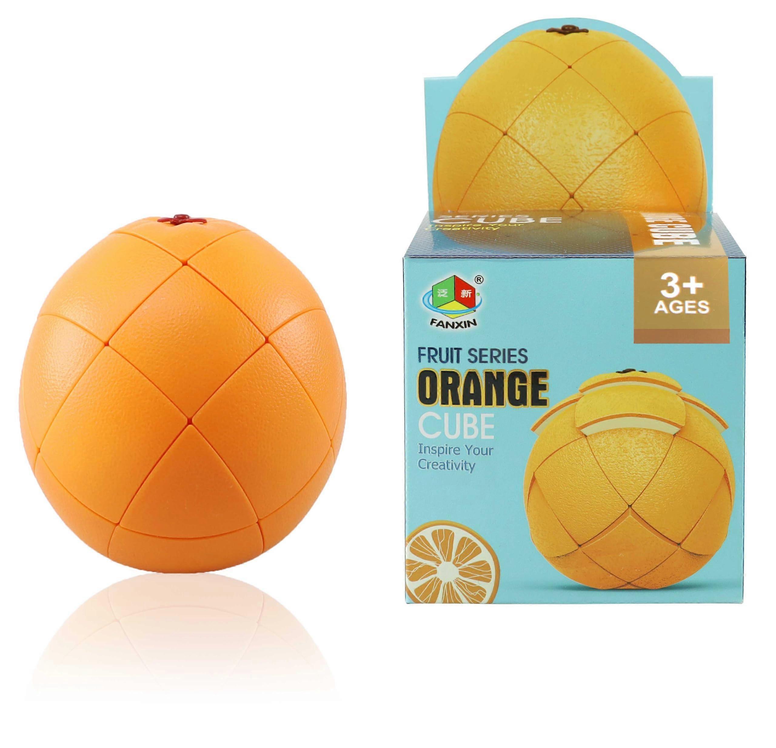 IQ Puzzle Magic Orange - 3D Brain Teaser Game for Kids and Adults, Colorful and Durable, Perfect for Mind Training