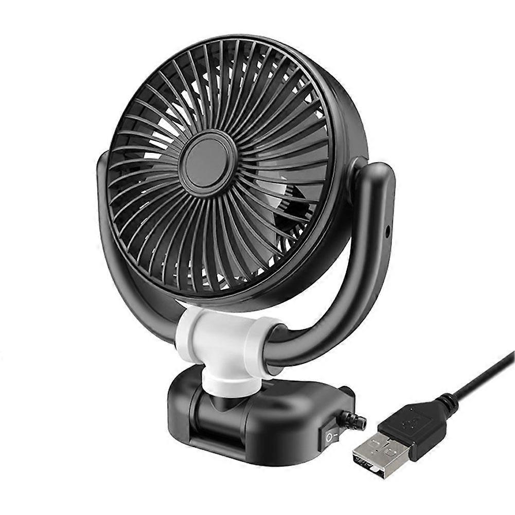 Circulator Fan 360 Rotation Dashboard Vent Cooling Fan Low Noise Car