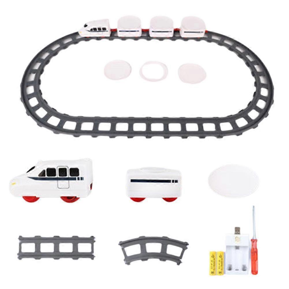 Track Dining Table Props Rotating Small Train Tableware Revolving Sushi Tab