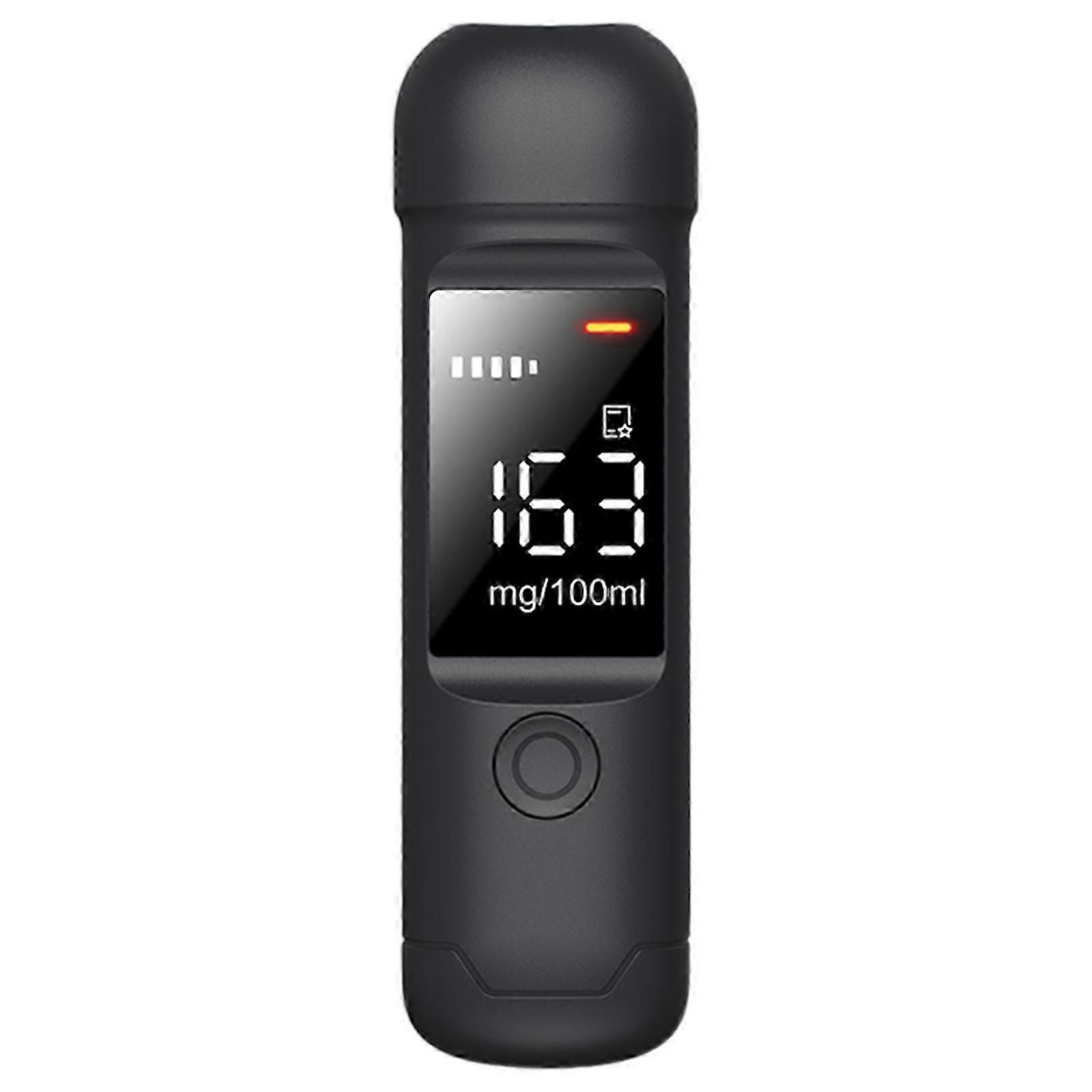 Portable Digital Display Breathalyzer - Upgraded DFFA High Accuracy Alcohol Tester with Alert for Car DUI Check