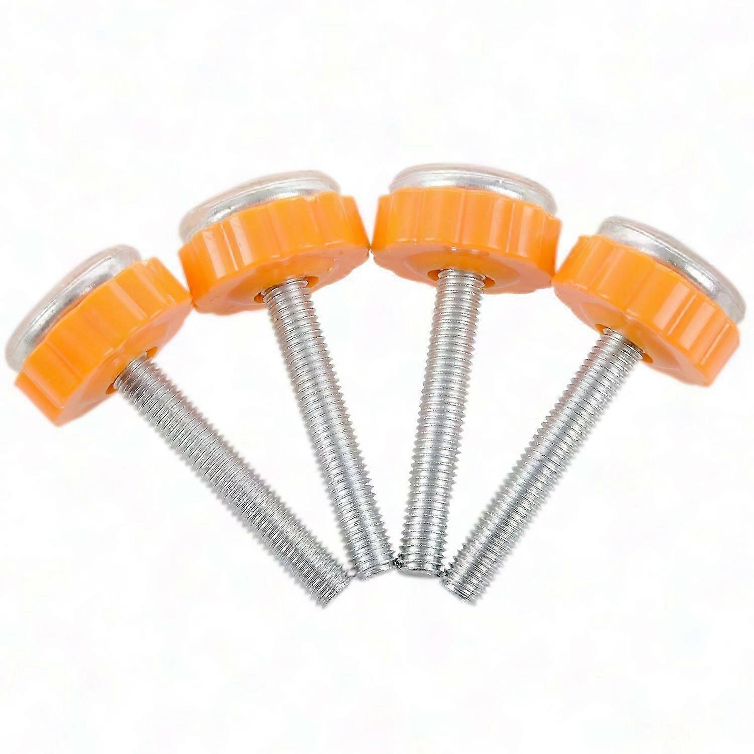 4Pcs M10 x 10MM Pressure Screw Threaded Spindle Rods for Walk Thru Gates Accessory