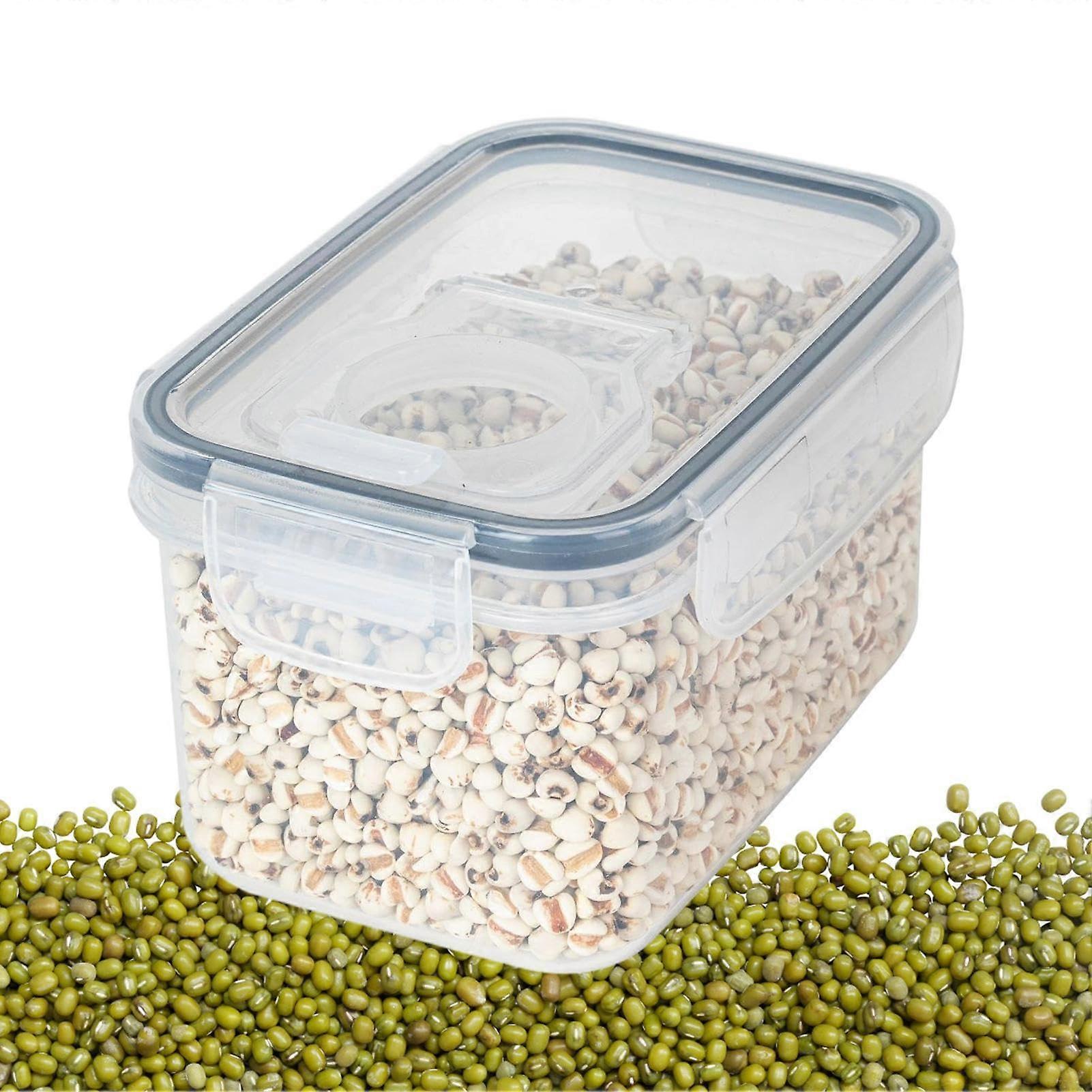 cereal storage  clear airtight dry food storage containers with lid  garter storage and organization for cereal, cereal Ref: 7053