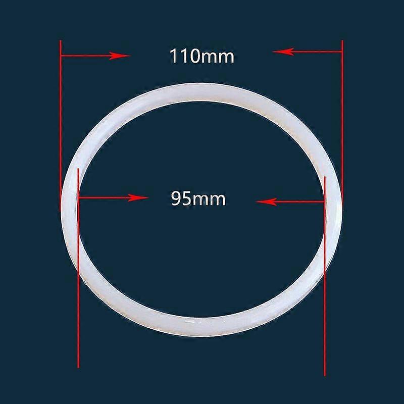 2pcs Replacement Seal Rings For Ice Cream Machine Leak-Proof Gasket Parts Dispenser Valve Rubber Seals Airtight Outlet Ring