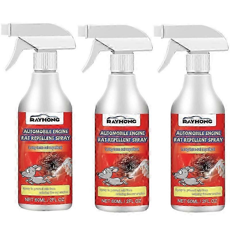 Automobile Engine Rat Mouse Repellent Spray Natural NEW Protection