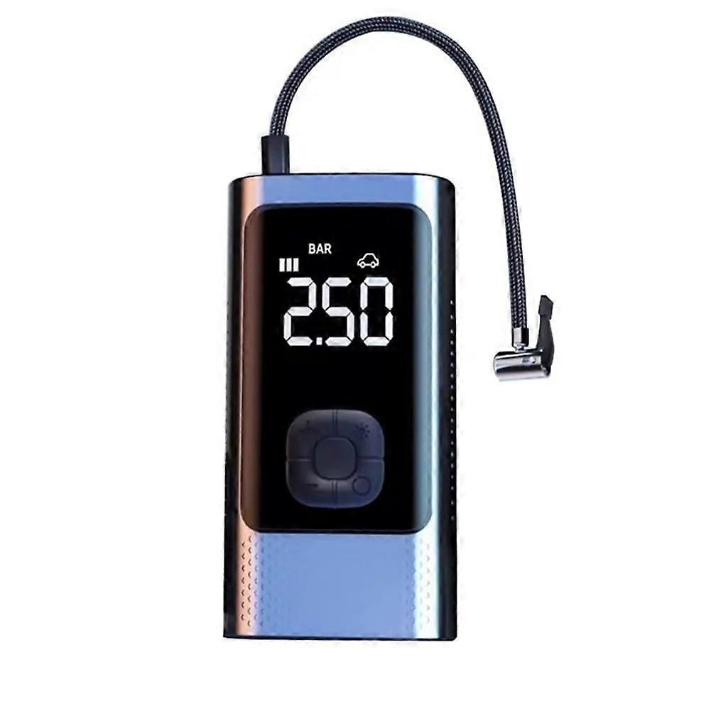 Electric Air Pump for Car Tires Cordless Cycle Air Pump Air Compressor for Car Tires Fast Inflation Portable LCD Display