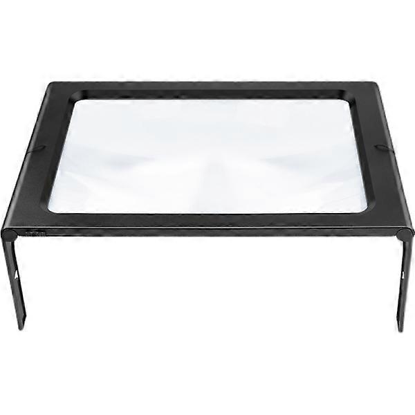 A4 Full Page Reading Magnifier Hands Free Rectangular Standing Ma