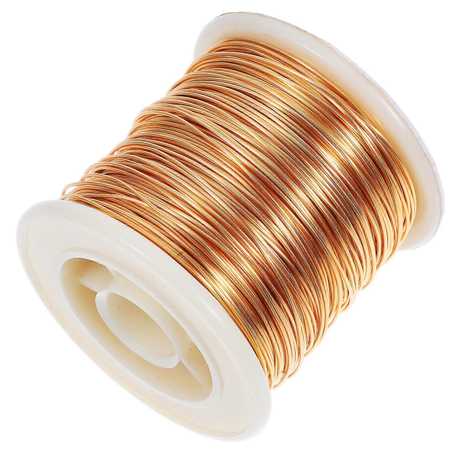 Wire Wrapping Kit Copper Wire For Beading Projects Handmade Hairpins Headpieces Material 1Roll