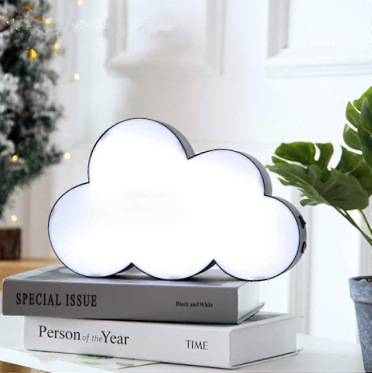 LED Handwritten Light Box Cloud-Shape Black, Light Up Message Box, For Home Decor, Birthday Party Wedding
