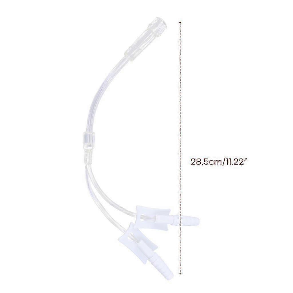 Oxygen Generator Three-way Oxygen Tube Oxygen Tee Connector Breathing Tools