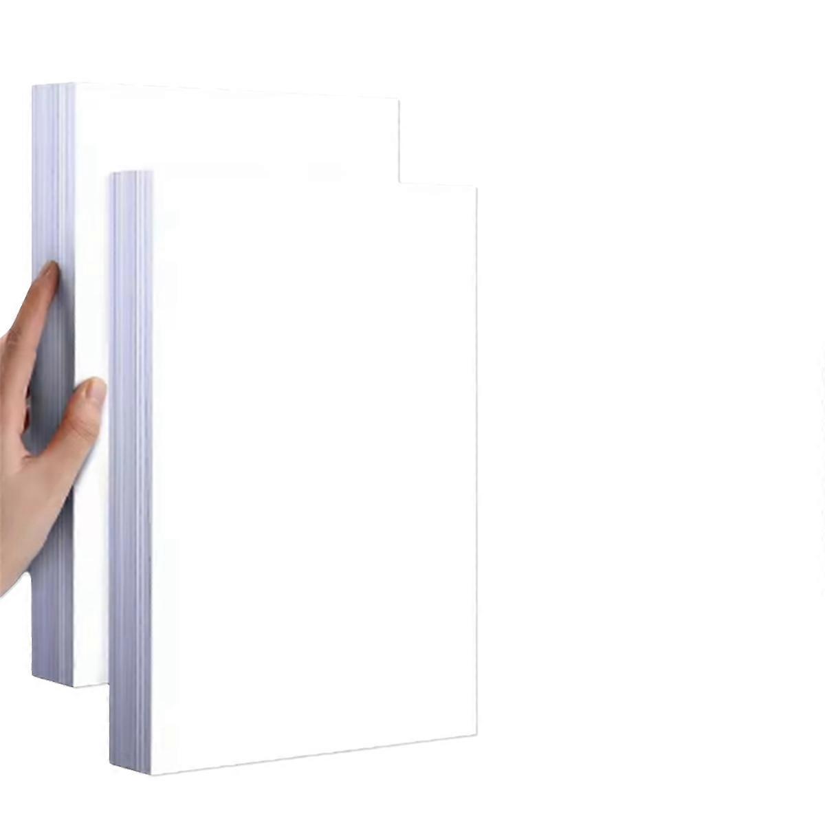A4 Paper Printing Copy Papers 70g Wood Pulp White 300 Sheets, Single Pack, One Pack of Draft for Students A4 Office