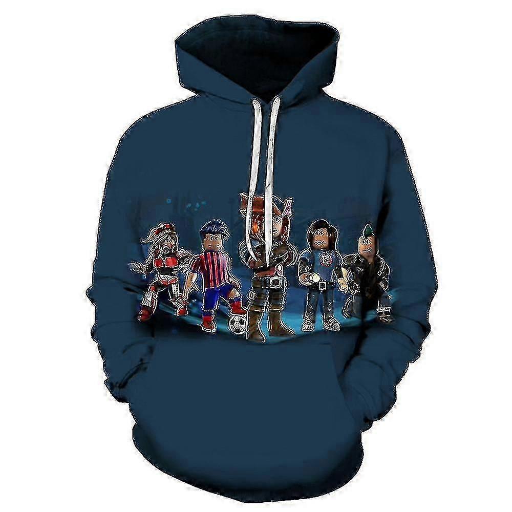Roblox Enfants Garçons Filles Sweat-shirts à capuche à capuche Tops Manteau