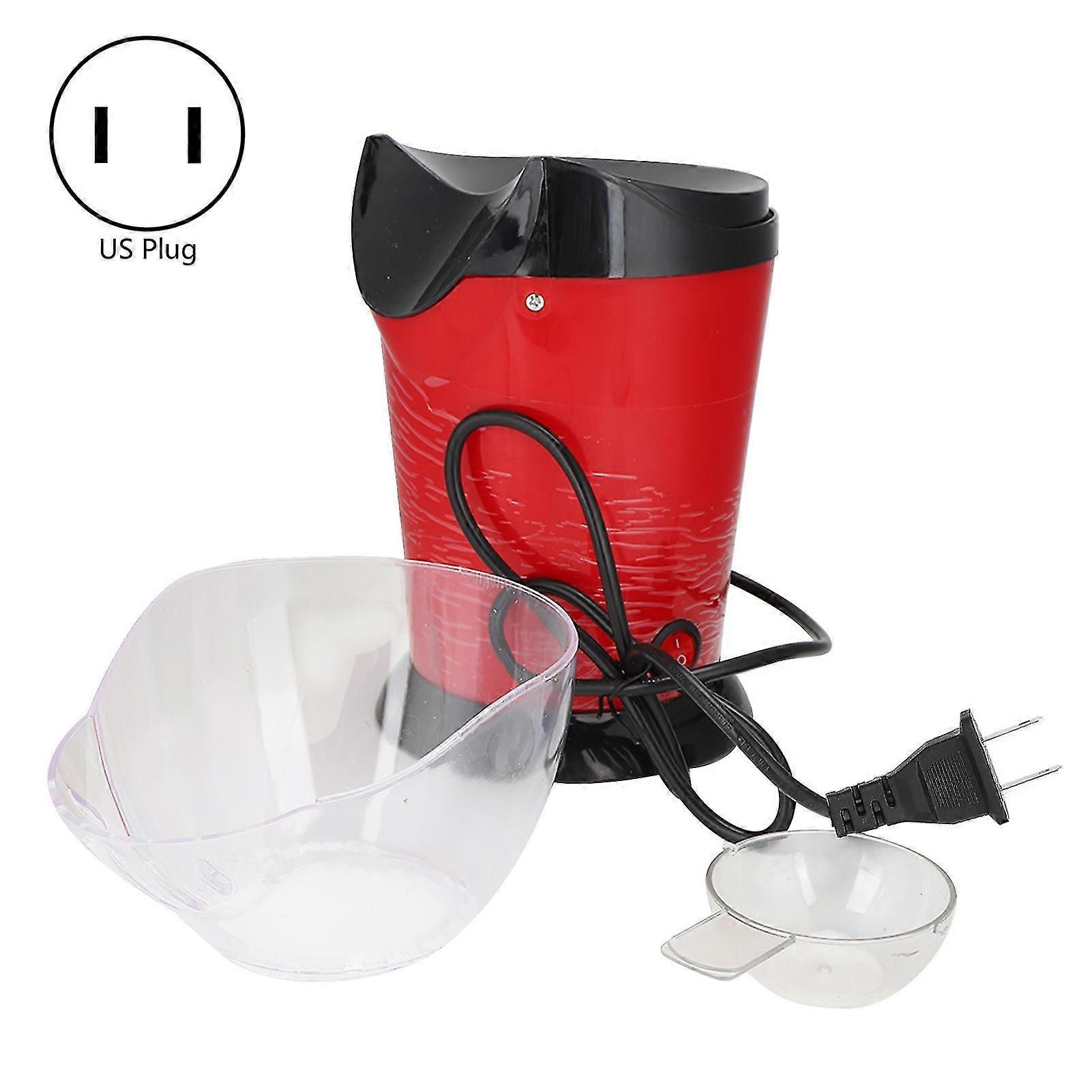 Compact 1200W Oil-Free Popcorn Maker with US Plug (110V) - Portable...
