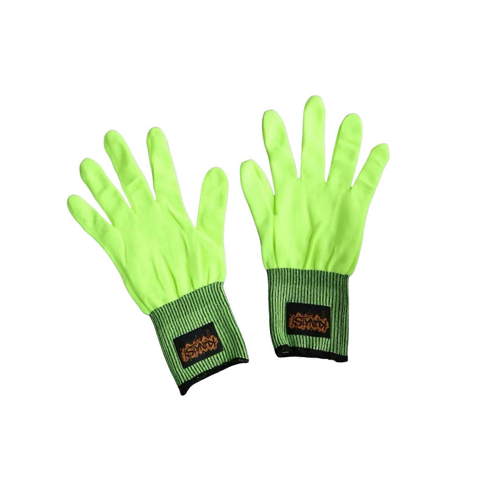 Automotive Grade Tinting Gloves Window Tint Applicator Breathable Fabric Enhanced Dexterity for Window Film Installation  Green