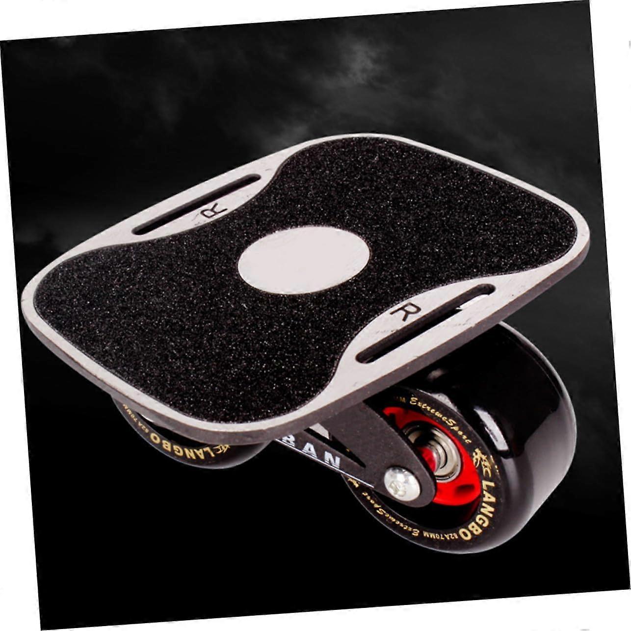 Aluminum Alloy Split Skateboard Drift Board For Commuting And Fitness Balance Training With Frosted Non Slip Deck