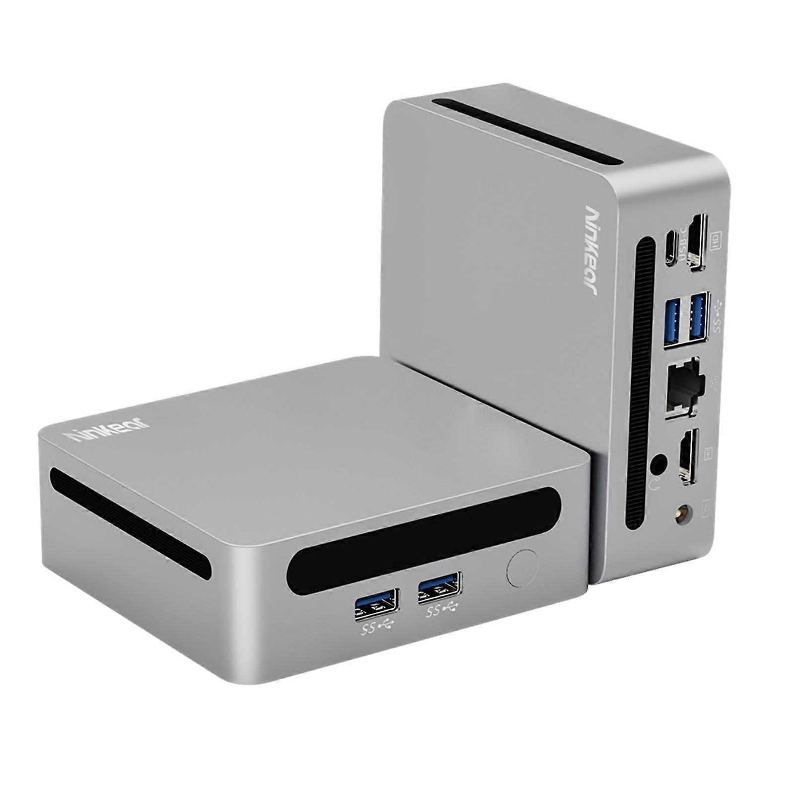 מיני מחשב משחקים 8K 16GB DDR4 512GB SSD Ryzen 5 4600H כסף