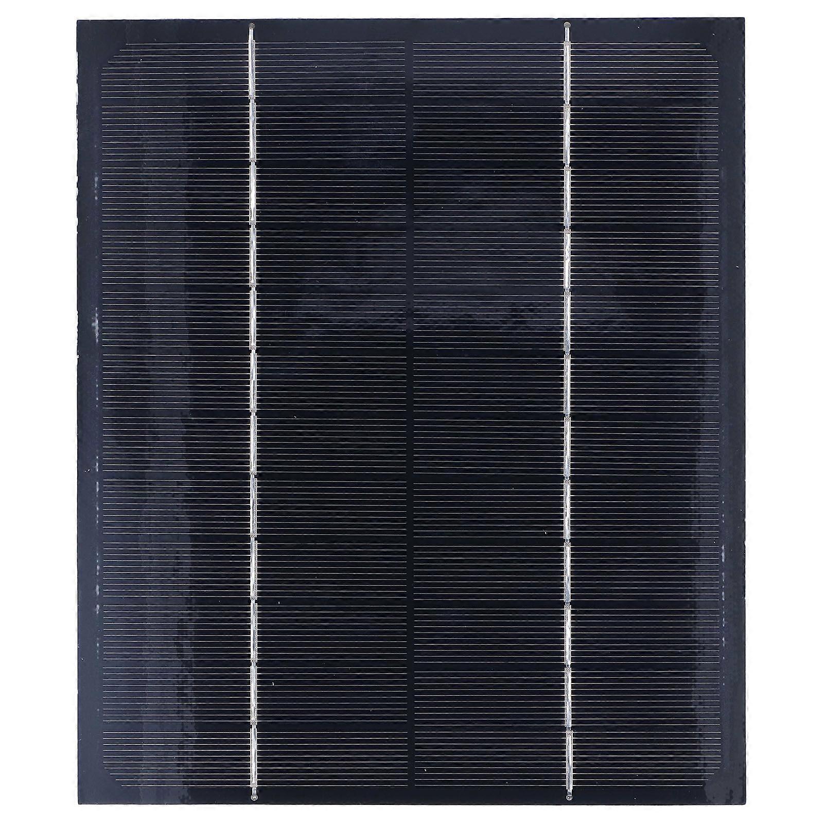 Solar Panel Waterproof 6W 12V DIY Solar Panel for Solar Toys/Lights/Displays Scientific Projects