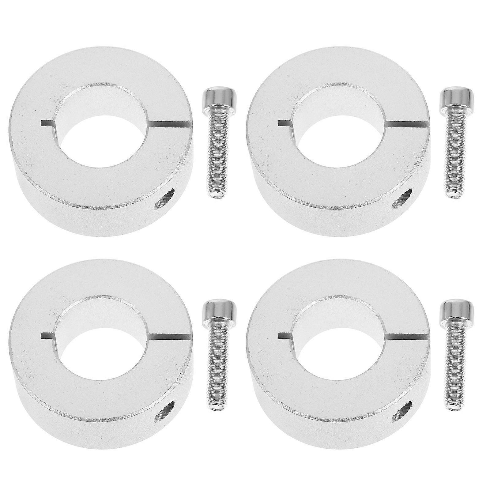 Fixed Ring Stop Collar for Various Applications Secure Fit 4.00X4.00X1.50CM 4PCS