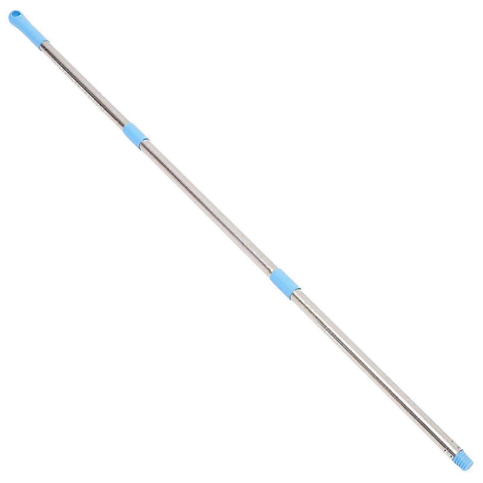 Mop Stick Mop Replacement Pole Floor Mop 3 Section Rod Mop Accessory Mop Head Replacement Stick
