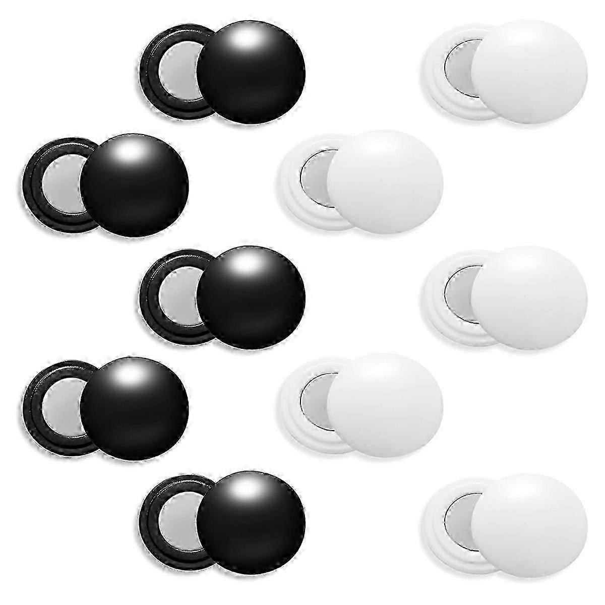 10 Pairs Magnetic Race Bib Clips, Marathon Race Number Holder Running Bib Buckles Fixing System Rac