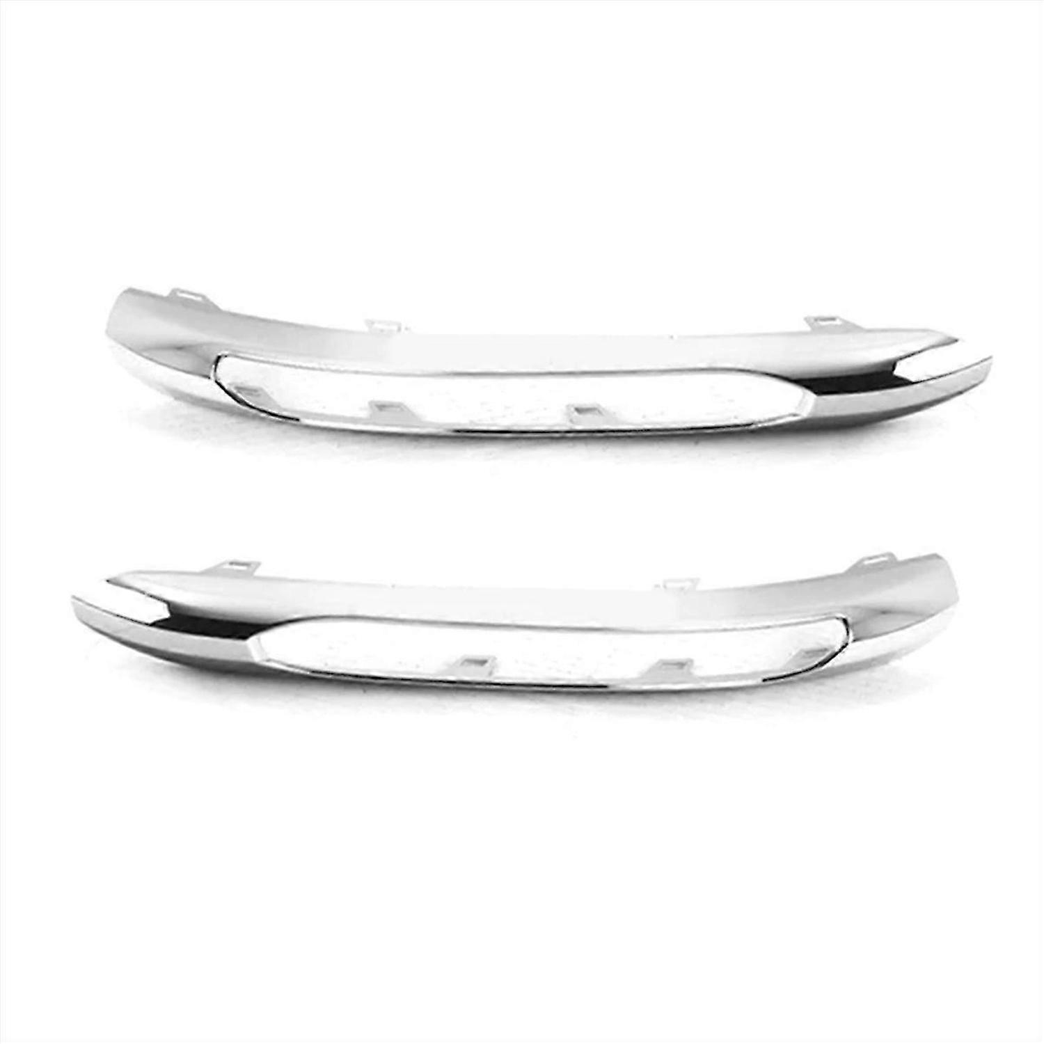 1Pair Front Bumper Lower Grille Fog Light Cover Frame