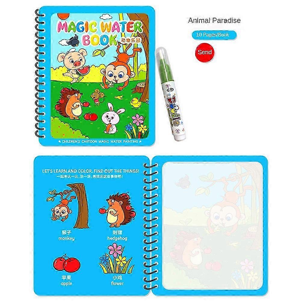 Upliftjoys Magic Water Book, Magic Water Painting Book, Paint With Water Books