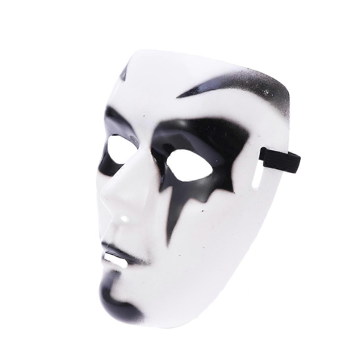 Party Costume Mask Death Mask for Party Use 2Pcs Dancer Performance Masks