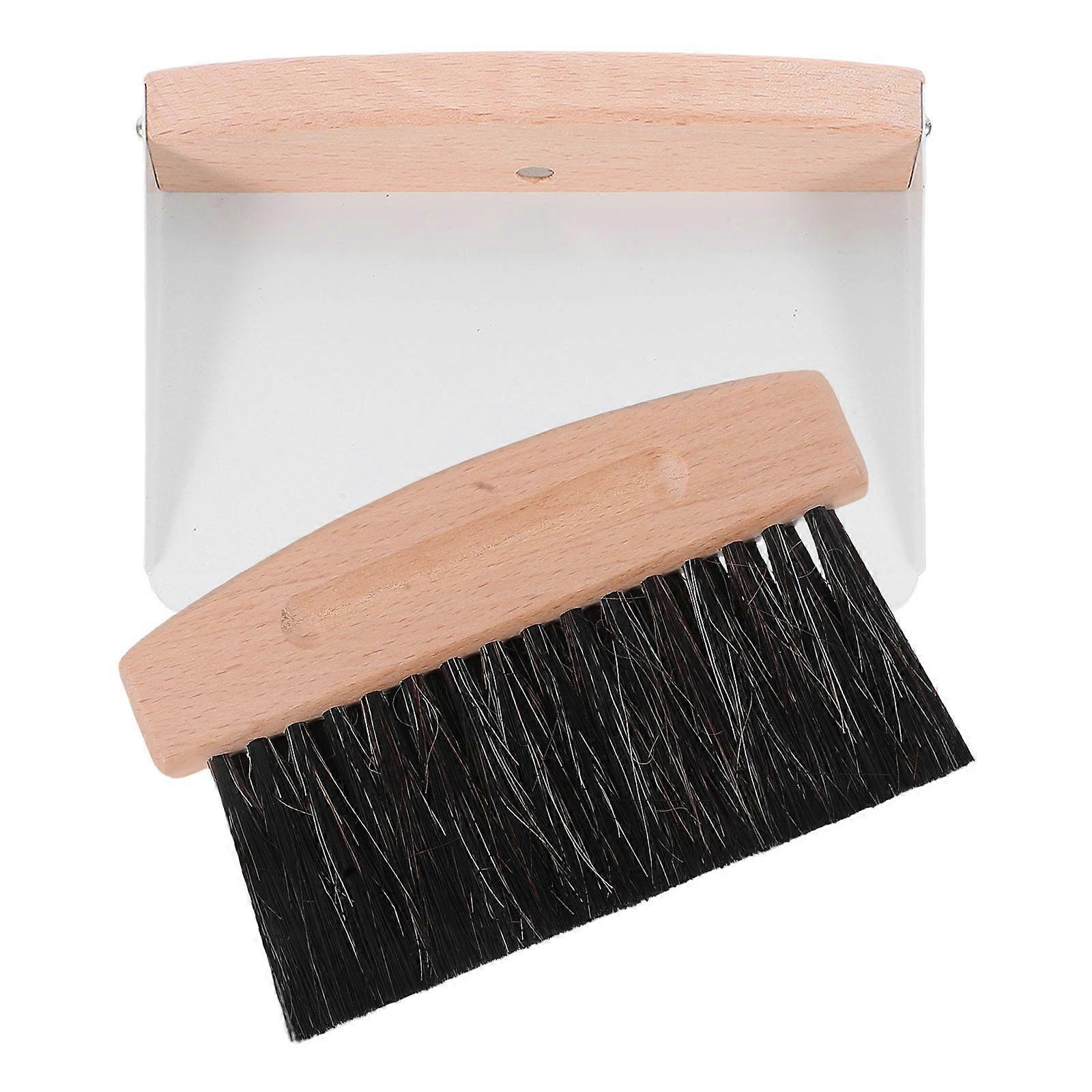 Mini Dustpan and Broom Set for Efficient Cleaning 2Sets Portable Desktop Kit