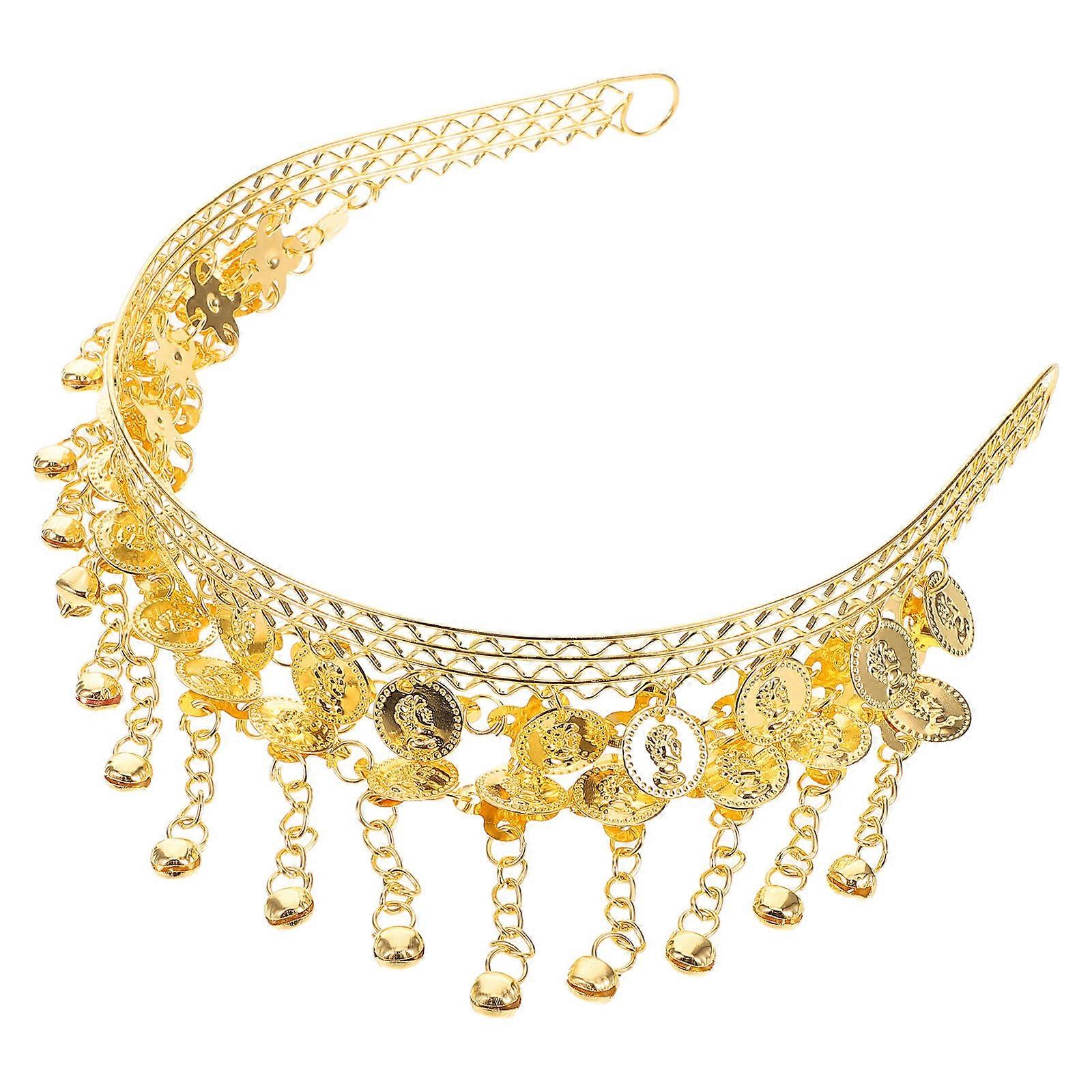 Dancing Head Chain Ornament for Elegant Stage Performance 4Pcs