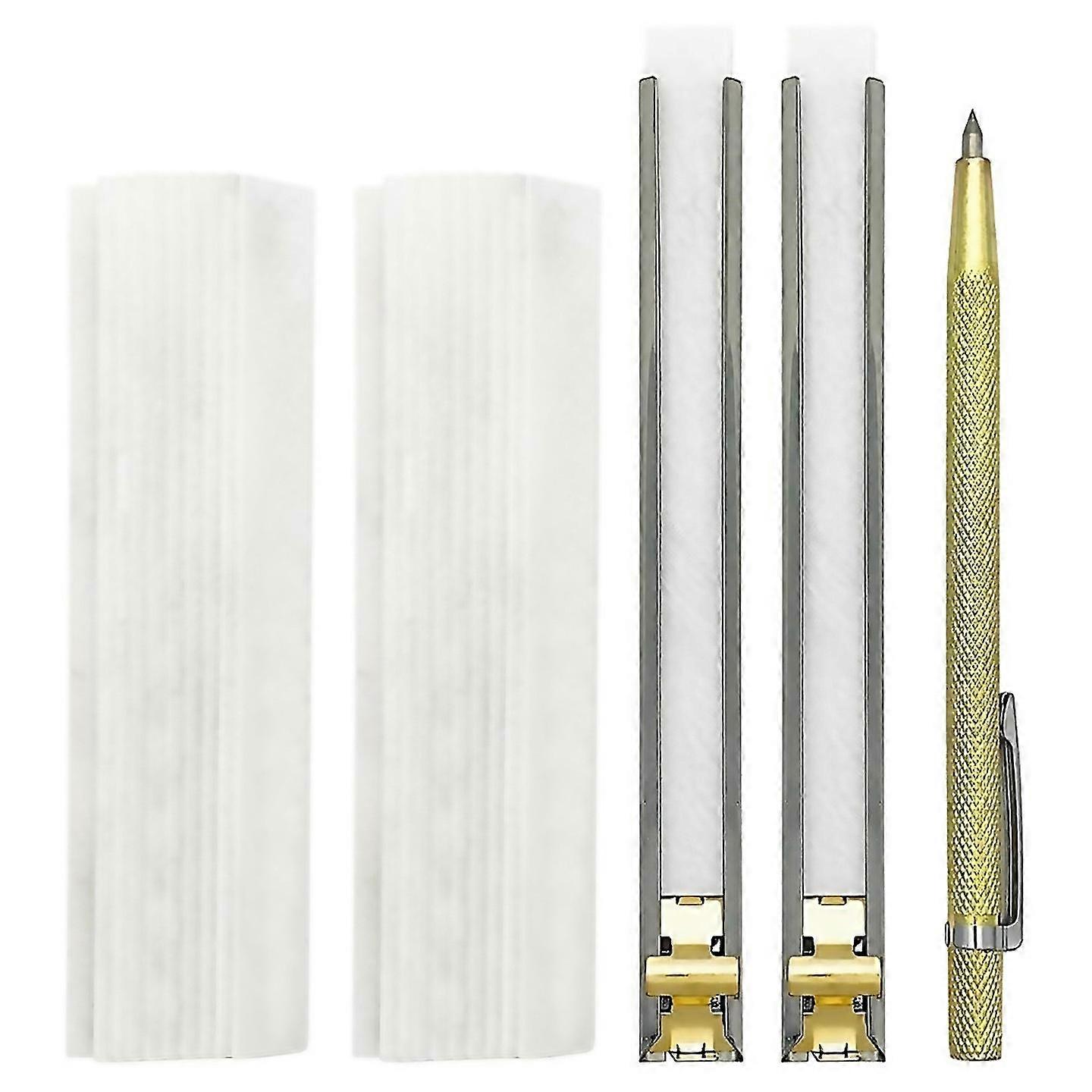 For Thin Soapstone Holder Set Marked Transparent And Removable Markers