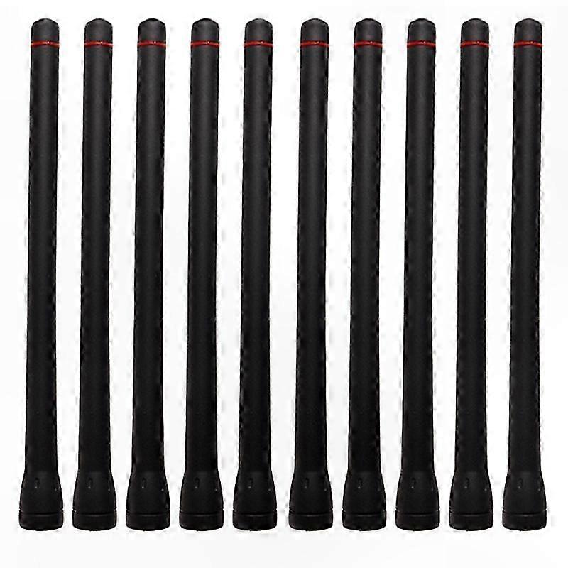 10-pack VHF-antenn för ICOM-radioapparater: F1000, F16, F33G, F3026, F14, F15S, F3002, F3021, F3063, F3161, F70