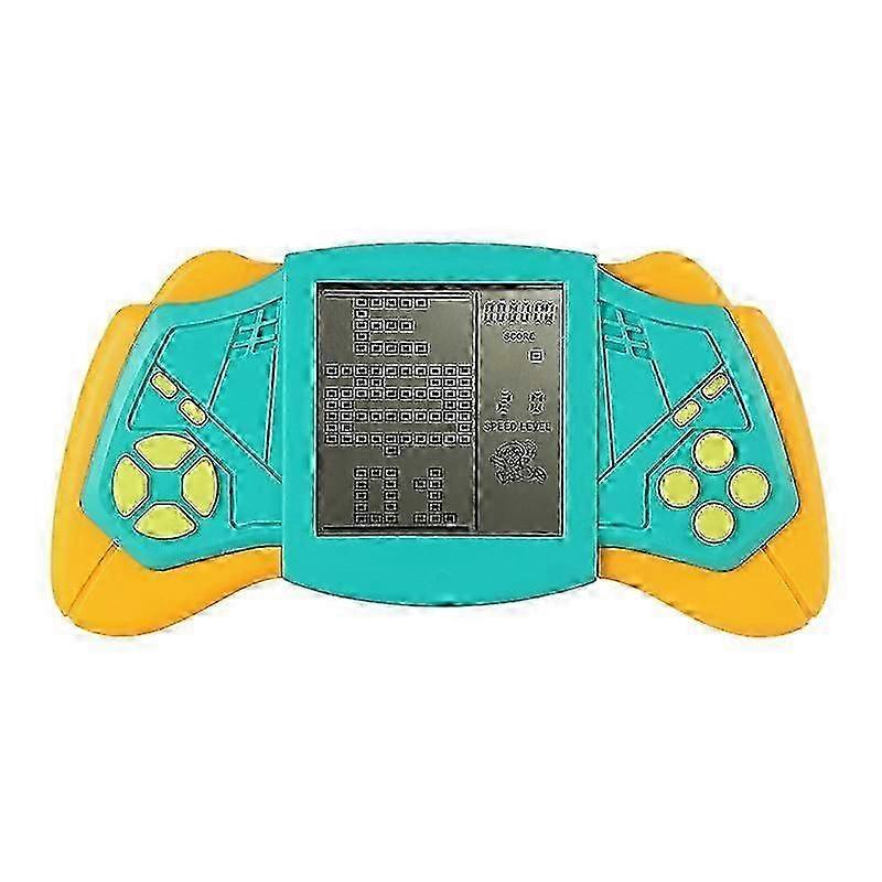 Retro Brick Game Console, 3.5" Handheld Game Console Classic Brick with 23 Games, Portable Retro Game Console, Building Block Game