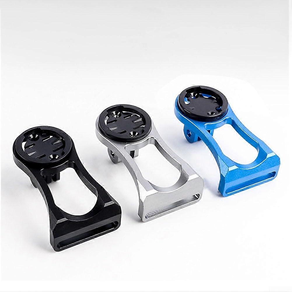 Bicycle Meter Holder For Cateye And Bryton With Flashlight And Camera Mount Black