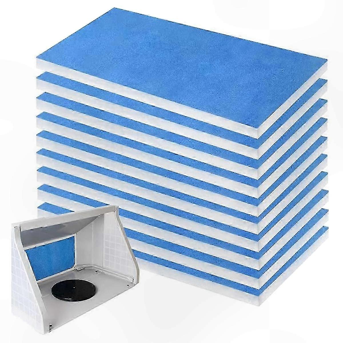 Replacement Filters for Airbrush and Spray Booth Exhaust Systems, 12-Pack