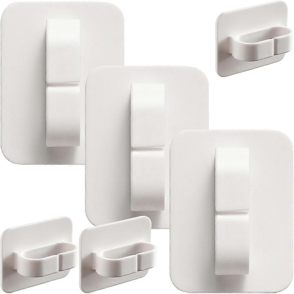 Self Adhesive Hooks Wall Mounted Hooks for Hanging 18Pcs Daily Use Plastic