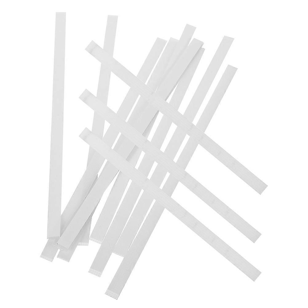 200Pcs Mesh Backing Binding Tape For Textbook Album Binding School Use Plastic Adhesive Glue Strips