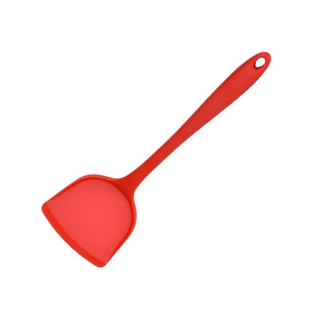 Kitchen Spatula Heat Resistant Nonstick Silicone Turner Serving Ergonomic Handle 33x10x2cm 1Set