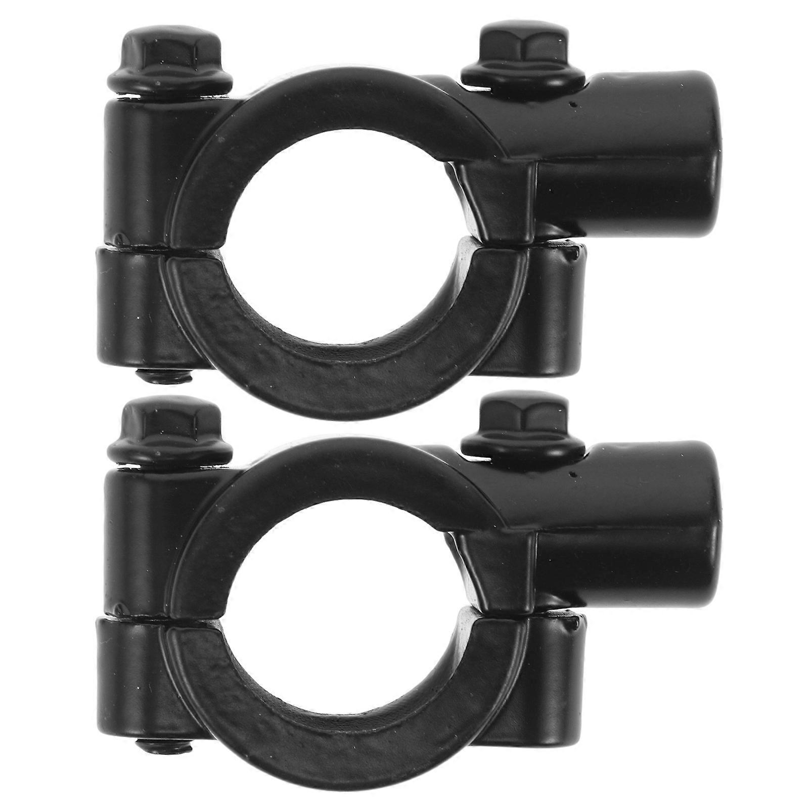Bike Mirror Mount Metal Brackets for Motorcycle Handlebar 4Pcs